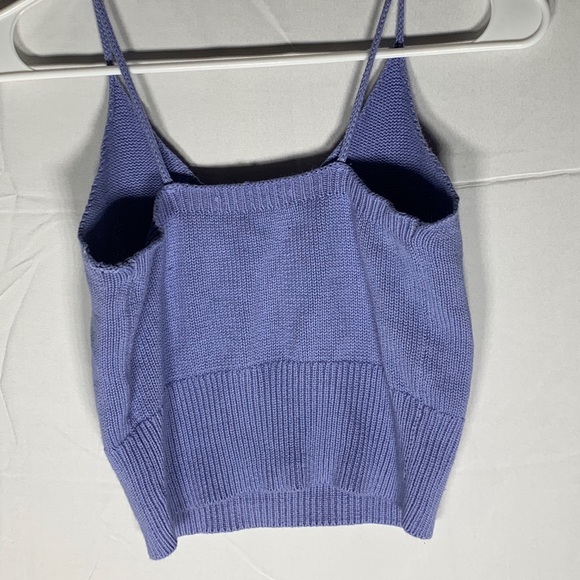 BRANDY MELVILLE lilac crochet tank - Picture 4 of 4